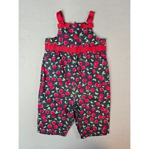 Vintage Gymboree Girls Romper 3 6‎ Months 2005 Cherry Pie Collectible